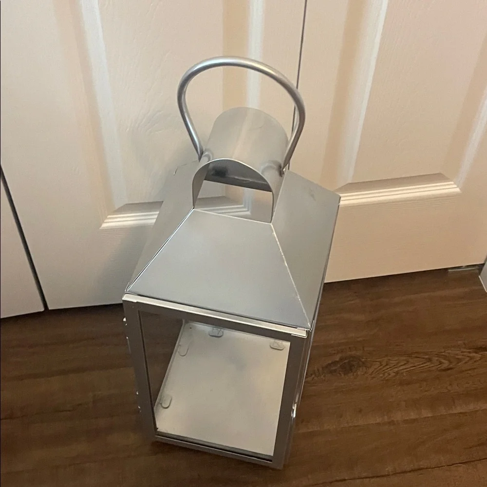 Elegant Silver Lantern